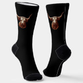 Texas Longhorn ソックス (傾斜あり)