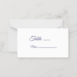 Texas Longhorn Wedding Folded Place Card プレイスカード