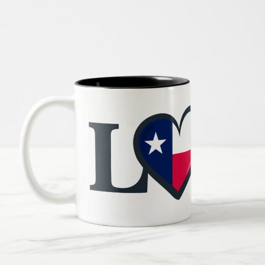 Texas Love ツートーンマグカップ (左)