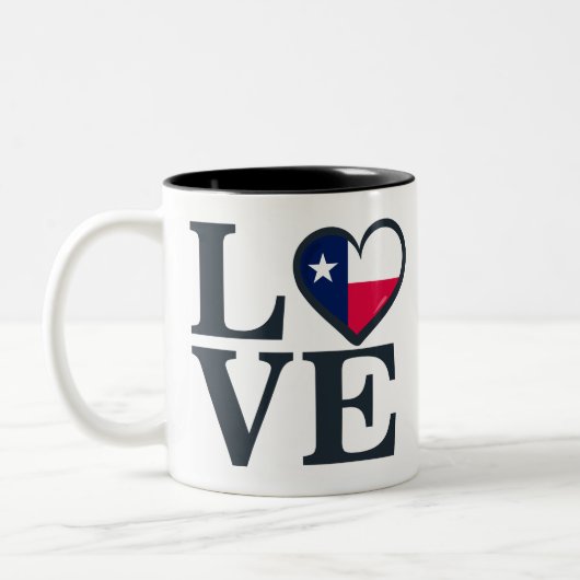 Texas Love ツートーンマグカップ (左)