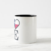 Texas Love ツートーンマグカップ (中央)