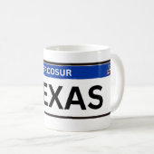 Texas Mercosur コーヒーマグカップ (正面右)