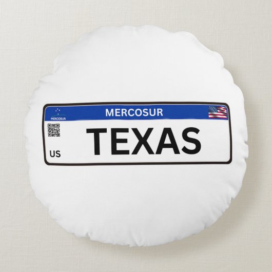 Texas Mercosur ラウンドクッション (正面)