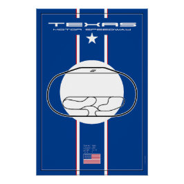 Texas Motor Speedway ポスター