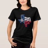 Texas My Texas Women's Tri-Blend Shirt トライブレンドＴシャツ (正面)
