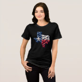 Texas My Texas Women's Tri-Blend Shirt トライブレンドＴシャツ (正面全面)