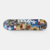 Texas Photo Mosaic Dd Brand スケートボード (横)