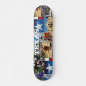 Texas Photo Mosaic Dd Brand スケートボード (正面)