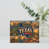Texas Postcard ポストカード (スタンド正面)