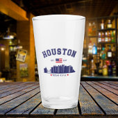 Texas Pride: Houston Modern Skyline タンブラーグラス