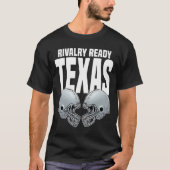 TEXAS RIVALRY READY - DALLAS FOOTBALL Tシャツ (正面)