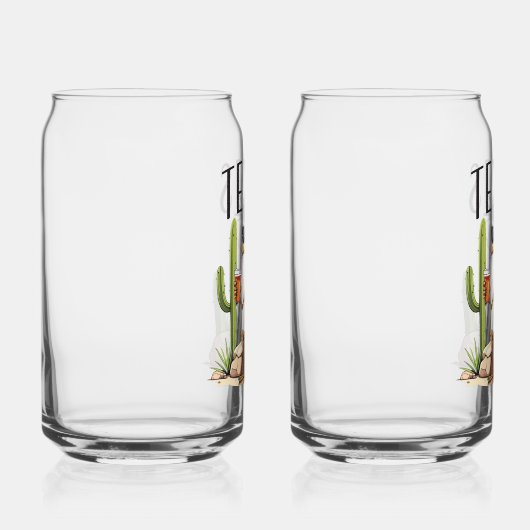 Texas Roadrunner having a beverage ガラス缶 (右)