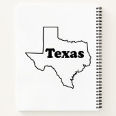 Texas Spiral Notebook  ノートブック (裏面)