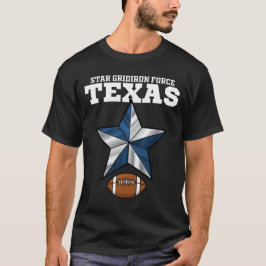 TEXAS STAR GRIDIRON FORCE - DALLAS FOOTBALL Tシャツ