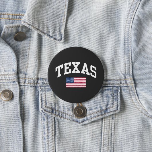 Texas state 缶バッジ (インサイチュ)