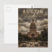 Texas State Capitol USA ポストカード (正面/裏面)
