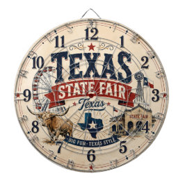 Texas State Fair Festival Western Carnival ダーツボード