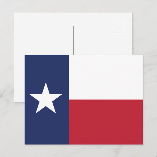Texas State Flag Iconic Lone Star Patriot ポストカード (正面/裏面)