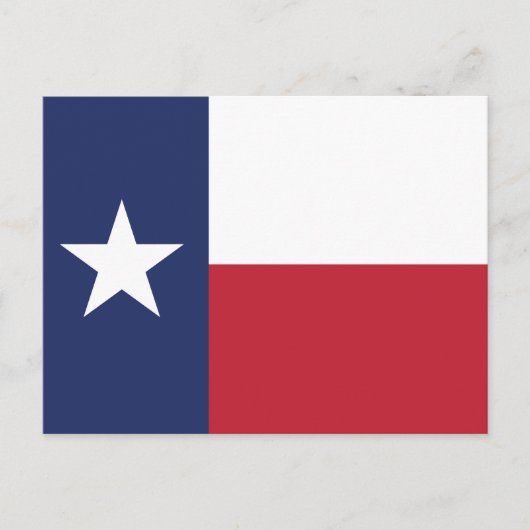 Texas State Flag Iconic Lone Star Patriot ポストカード (正面)