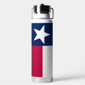 Texas State Flag Stainless Steel Water Bottle ウォーターボトル (背面)
