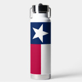 Texas State Flag Stainless Steel Water Bottle ウォーターボトル (正面)