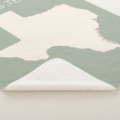 Texas State Map Home Decor  Sherpa Blanket シェルパブランケット (3/4)