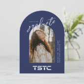 Texas State Technical College Graduation 招待状 (スタンド正面)
