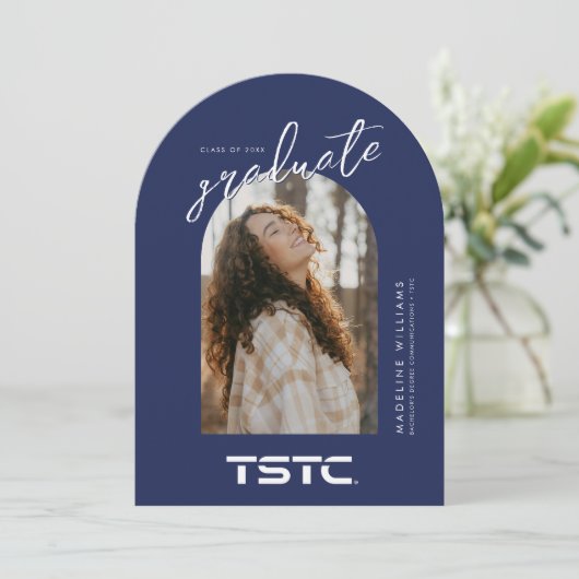 Texas State Technical College Graduation 招待状 (スタンド正面)