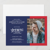 Texas State Technical College Graduation 案内状 (正面/裏面)