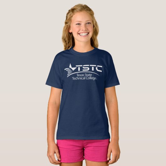 Texas State Technical College Logo Tシャツ (正面フル)