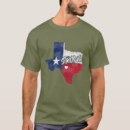 Texas Strong Fundraiser T-Shirt (Dark) Tシャツ (正面)