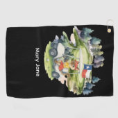 Texas themed for golfer ゴルフタオル (横)