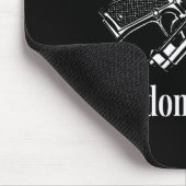 Texas We Don't Call 911 Guns And Bullets 2nd Amend マウスパッド (コーナー)