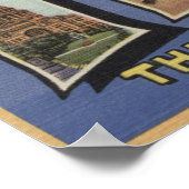 TexasGreetings From The Lone Star州 ポスター (角)