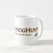 TexasHogHunter.comのコーヒー・マグ コーヒーマグカップ (正面右)