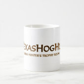 TexasHogHunter.comのコーヒー・マグ コーヒーマグカップ (中央)