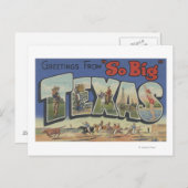 TexasLargeレターシーン2 ポストカード (正面/裏面)