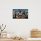 TexasLargeレターシーン3 ポスター (キッチン)