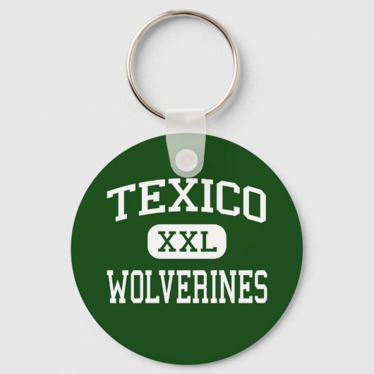 Texico - Wolverines - High - Texico New Mexico キーホルダー (正面)