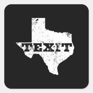 Texit -テキサス州の国 – 離脱のためのテキサス スクエアシール