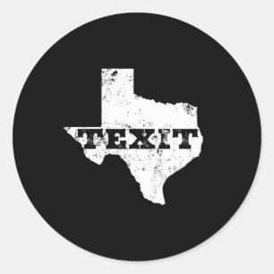 Texit -テキサス州の国 – 離脱のためのテキサス ラウンドシール
