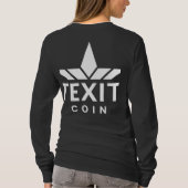 Texit Coinのシートが販売中  Tシャツ (裏面)