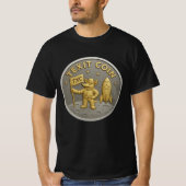 TEXIT COIN シートあり TXC アルマジロコイン Tシャツ (正面)