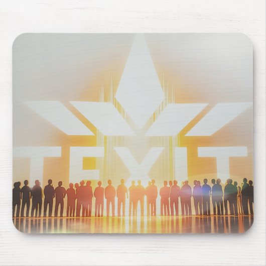 TeXit Coin  マウスパッド (正面)
