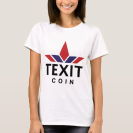Texit Coin Official Logo and Puzzle Piece T-Shirt Tシャツ