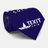 Texit Coin Official Logo Full ネクタイ (ロール)