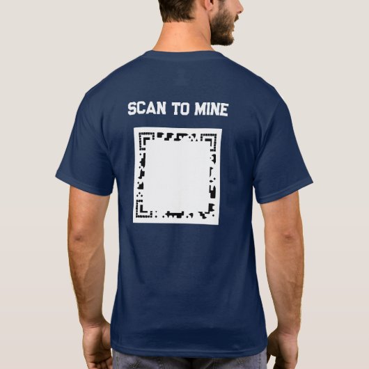 TeXit Coin Scan to Mine Balloon Tシャツ (裏面)