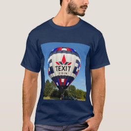 TeXit Coin Scan to Mine Balloon Tシャツ