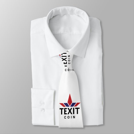 TexitCoin  Official Logo Neck Tie ネクタイ (タイ)