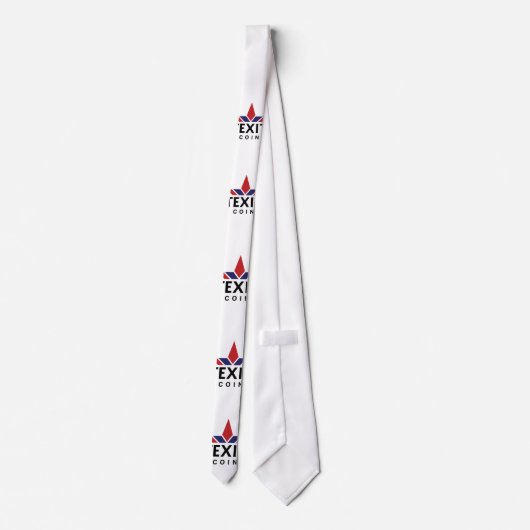 TexitCoin  Official Logo Neck Tie ネクタイ (裏面)